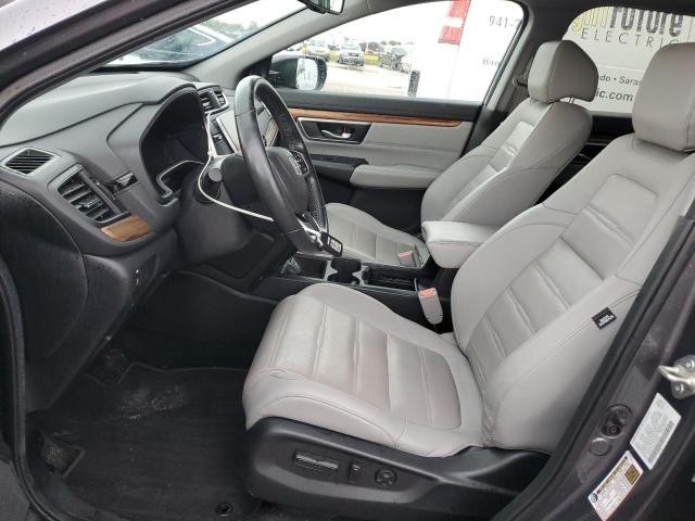 5J6RW1H8XKL007572 - 2019 HONDA CR-V EXL GRAY photo 7