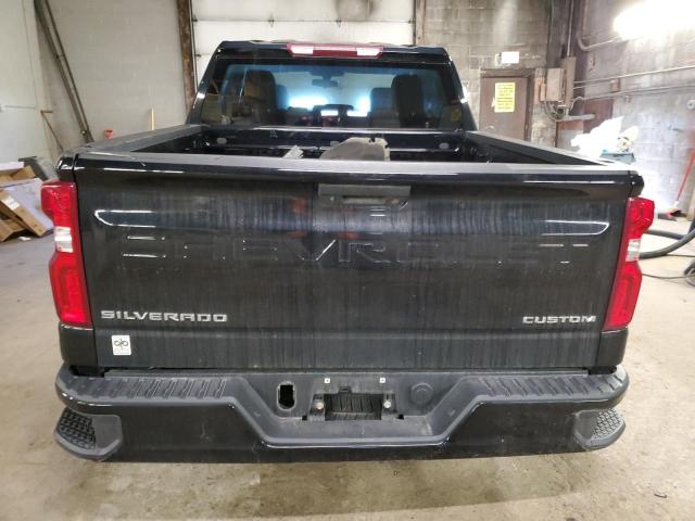 3GCPYBEH9KG152018 - 2019 CHEVROLET SILVERADO K1500 CUSTOM BLACK photo 6