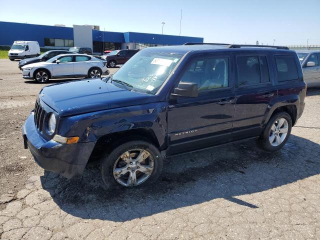 1C4NJPFA1ED691230 - 2014 JEEP PATRIOT LATITUDE BLUE photo 1