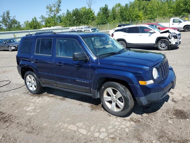 1C4NJPFA1ED691230 - 2014 JEEP PATRIOT LATITUDE BLUE photo 4