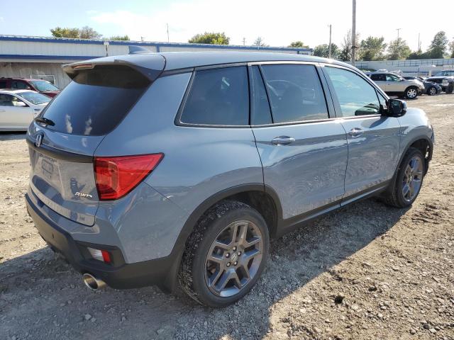 5FNYF8H52NB002289 - 2022 HONDA PASSPORT EXL GRAY photo 3