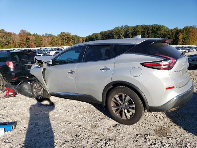 5N1AZ2MH6JN198606 - 2018 NISSAN MURANO S SILVER photo 2