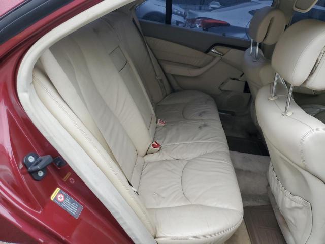 WDBNG75J74A386488 - 2004 MERCEDES-BENZ S 500 RED photo 10