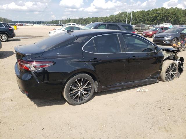 4T1G11AK0NU714076 - 2022 TOYOTA CAMRY SE შავი ფოტო 3