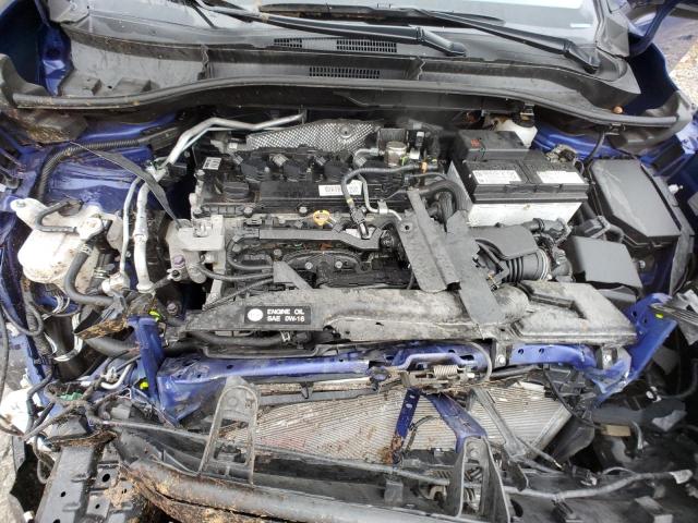 7MUDAABG9NV036875 - 2022 TOYOTA COROLLA CR XLE BLUE photo 11