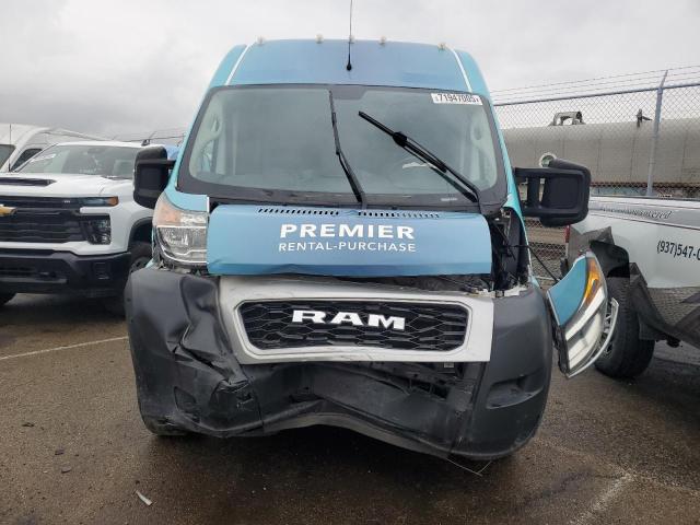 3C6LRVDG4ME530452 - 2021 RAM PROMASTER 2500 HIGH BLUE photo 5
