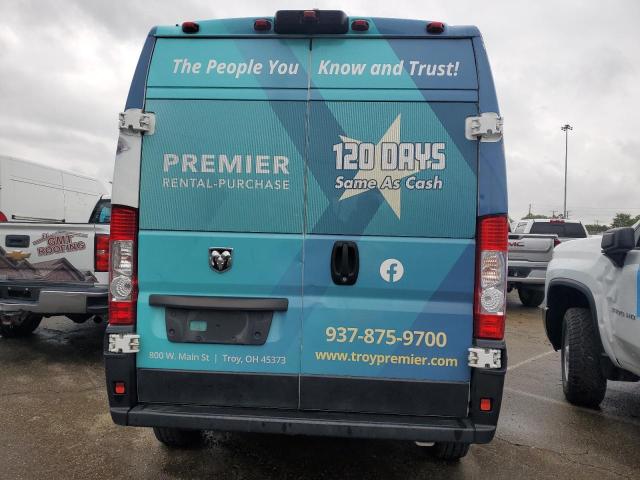 3C6LRVDG4ME530452 - 2021 RAM PROMASTER 2500 HIGH BLUE photo 6