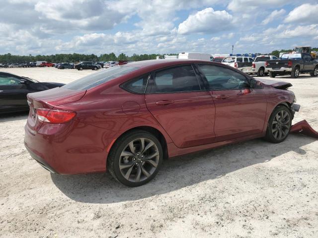 1C3CCCDG9FN644450 - 2015 CHRYSLER 200 S BURGUNDY photo 3