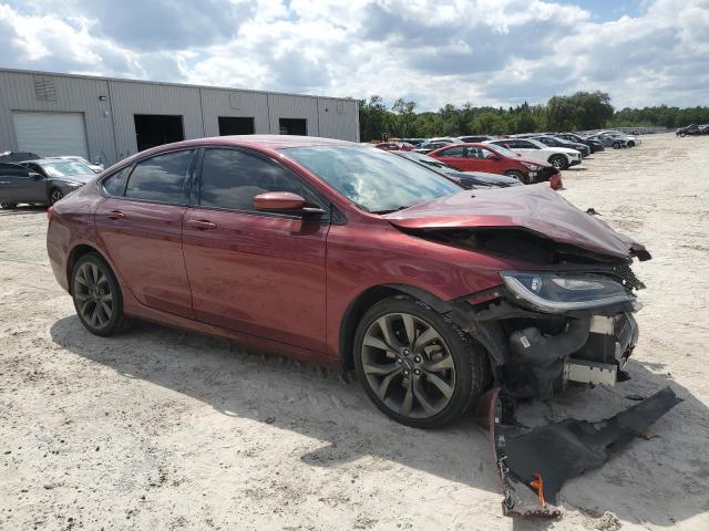 1C3CCCDG9FN644450 - 2015 CHRYSLER 200 S BURGUNDY photo 4