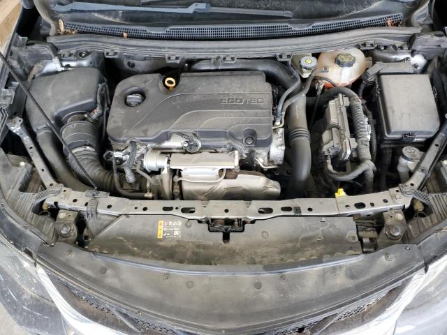 1G1BE5SM7K7101319 - 2019 CHEVROLET CRUZE LT ნაცრისფერი ფოტო 11