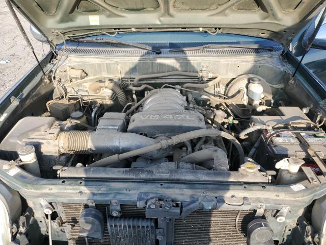 5TBRT34134S451342 - 2004 TOYOTA TUNDRA ACCESS CAB SR5 GREEN photo 11
