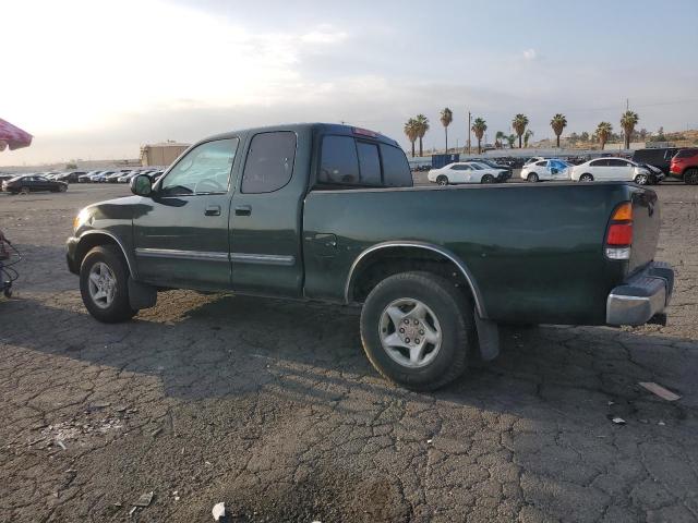 5TBRT34134S451342 - 2004 TOYOTA TUNDRA ACCESS CAB SR5 GREEN photo 2