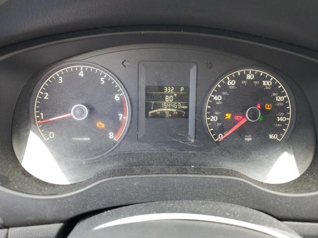 3VWDZ7AJ6BM363097 - 2011 VOLKSWAGEN JETTA SE GRAY photo 9