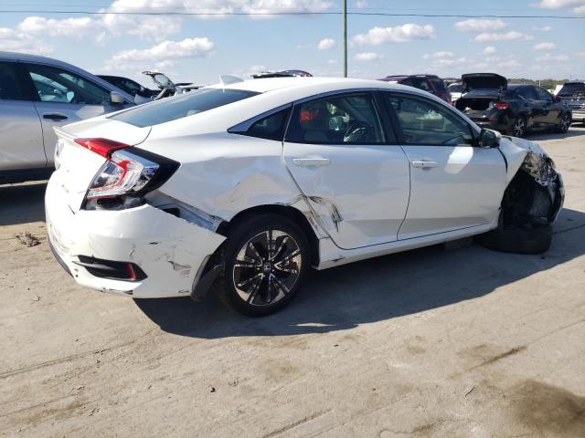 JHMFC1F77JX015193 - 2018 HONDA CIVIC EXL WHITE photo 3