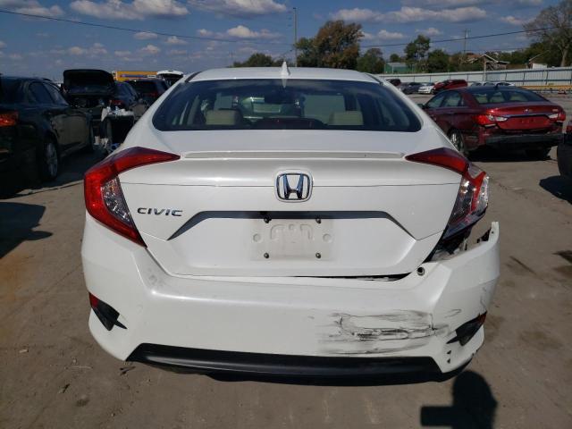 JHMFC1F77JX015193 - 2018 HONDA CIVIC EXL WHITE photo 6