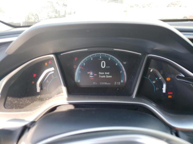 JHMFC1F77JX015193 - 2018 HONDA CIVIC EXL თეთრი ფოტო 9