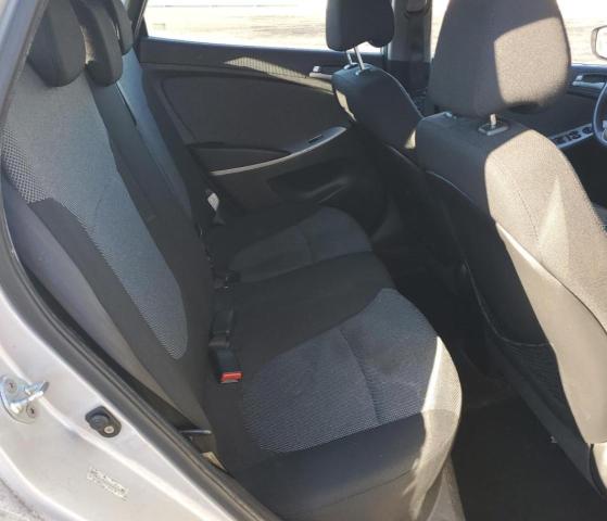 KMHCT5AE3CU047639 - 2012 HYUNDAI ACCENT GLS ვერცხლისფერი ფოტო 10