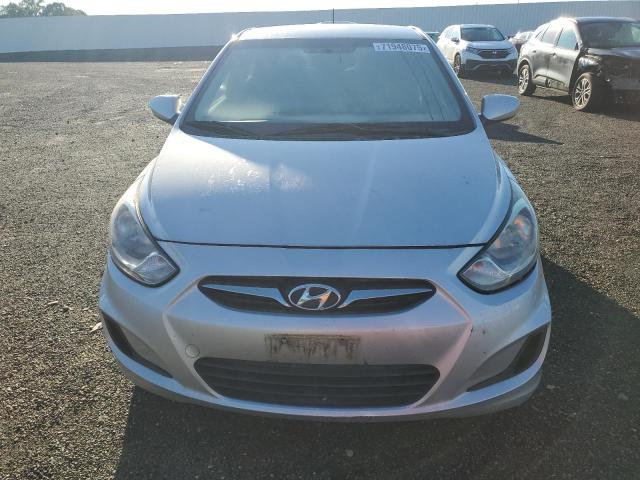 KMHCT5AE3CU047639 - 2012 HYUNDAI ACCENT GLS ვერცხლისფერი ფოტო 5