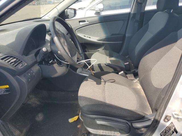 KMHCT5AE3CU047639 - 2012 HYUNDAI ACCENT GLS ვერცხლისფერი ფოტო 7