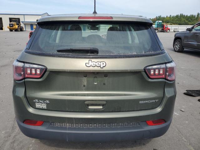 3C4NJDAB8JT148931 - 2018 JEEP COMPASS SPORT GREEN photo 6