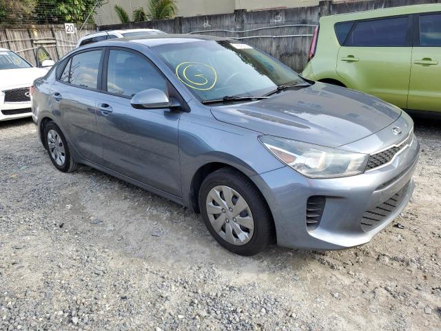 3KPA24AB8KE171594 - 2019 KIA RIO S GRAY photo 4