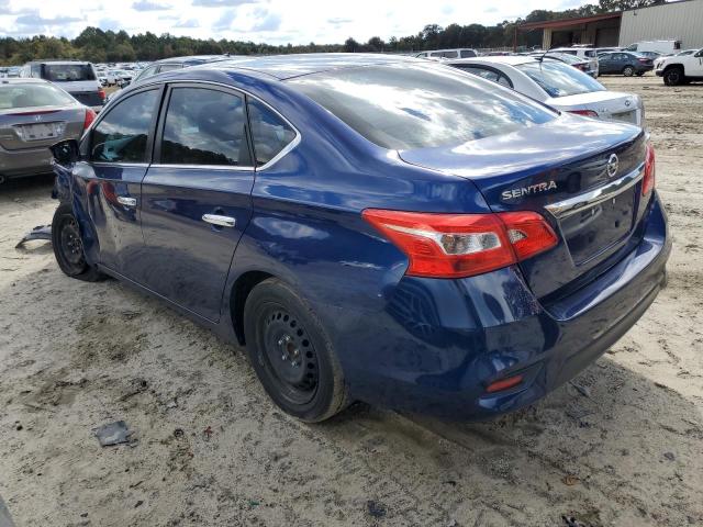 3N1AB7AP5JY326700 - 2018 NISSAN SENTRA S BLUE photo 2