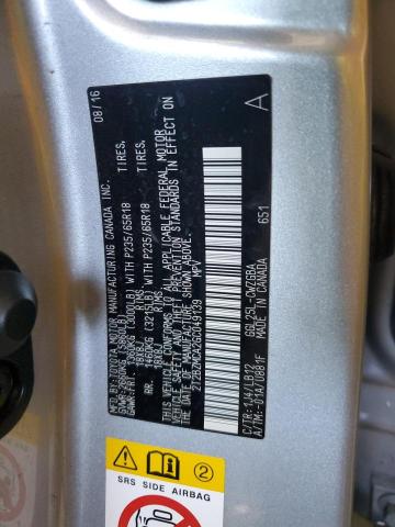 2T2BZMCA2GC049139 - 2016 LEXUS RX 350 BASE 银色 照片 13