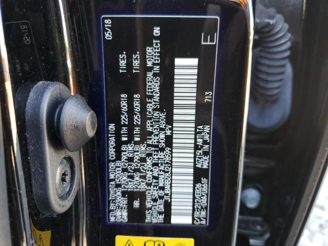 JTJBARBZ8J2178599 - 2018 LEXUS NX 300 BASE Qara foto 13