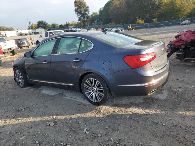 KNALN4D79F5177586 - 2015 KIA CADENZA PREMIUM BLUE photo 2