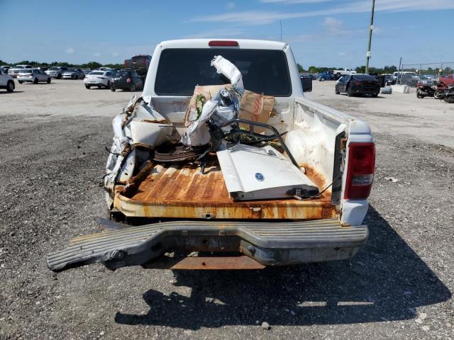 1FTYR10D67PA94484 - 2007 FORD RANGER WHITE photo 6