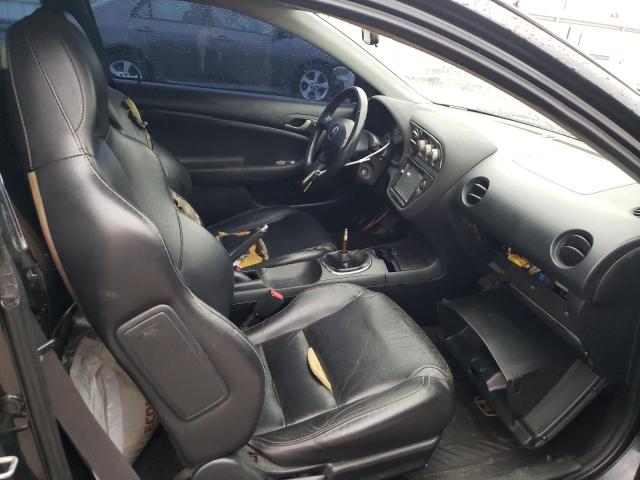 JH4DC53806S014984 - 2006 ACURA RSX BLACK photo 10