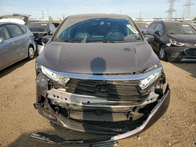 5FNRL6H71NB040440 - 2022 HONDA ODYSSEY EXL ნაცრისფერი ფოტო 5