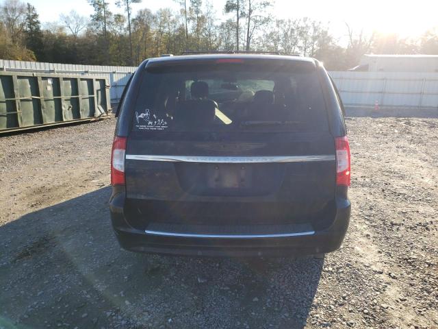 2A4RR8DG9BR749711 - 2011 CHRYSLER TOWN & COU TOURING L BLACK photo 6