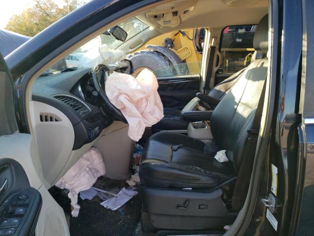 2A4RR8DG9BR749711 - 2011 CHRYSLER TOWN & COU TOURING L BLACK photo 7