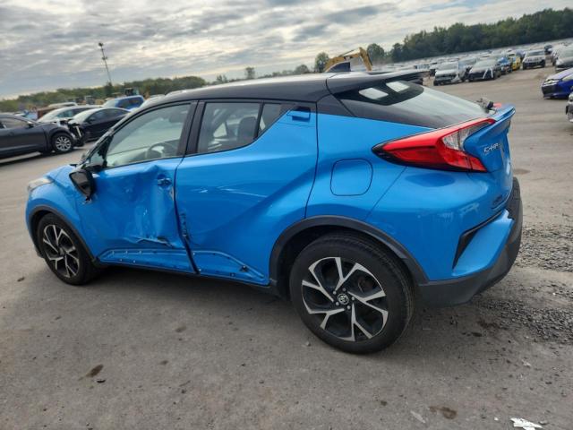 NMTKHMBX2KR087708 - 2019 TOYOTA C-HR XLE BLUE photo 2