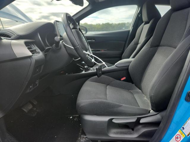 NMTKHMBX2KR087708 - 2019 TOYOTA C-HR XLE BLUE photo 7