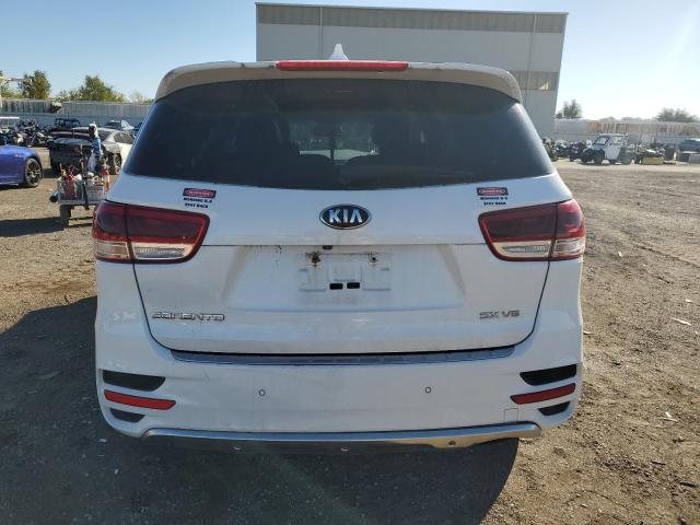 5XYPKDA55GG071886 - 2016 KIA SORENTO SX WHITE photo 6