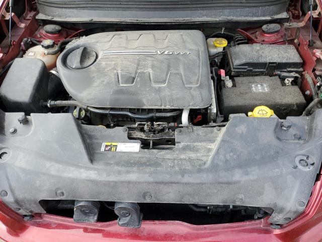 1C4PJMCS1HW527697 - 2017 JEEP CHEROKEE LATITUDE RED photo 12