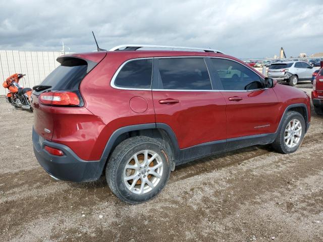 1C4PJMCS1HW527697 - 2017 JEEP CHEROKEE LATITUDE RED photo 3