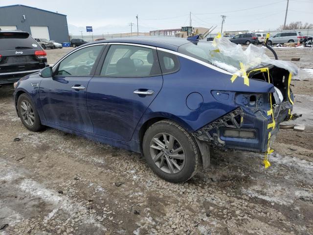 5XXGT4L35KG333069 - 2019 KIA OPTIMA LX BLUE photo 2