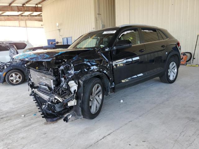 1V2YE2CA8LC221366 - 2020 VOLKSWAGEN ATLAS CROS SE შავი ფოტო 1