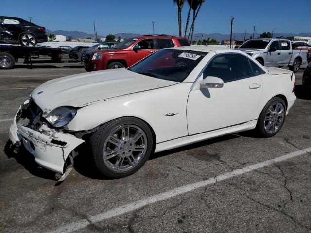 WDBKK65F24F306654 - 2004 MERCEDES-BENZ SLK 320 WHITE photo 1