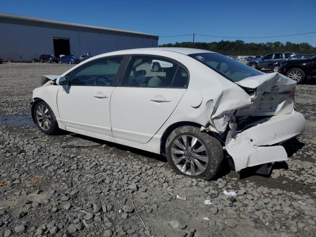 19XFA1F80AE082850 - 2010 HONDA CIVIC EX WHITE photo 2