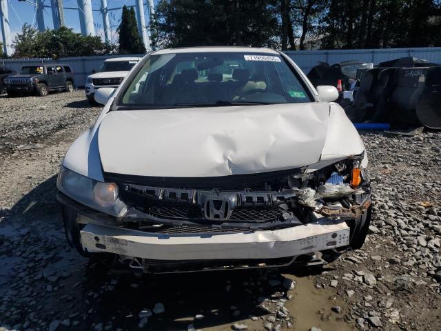 19XFA1F80AE082850 - 2010 HONDA CIVIC EX WHITE photo 5