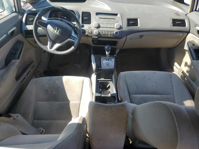 19XFA1F80AE082850 - 2010 HONDA CIVIC EX WHITE photo 8