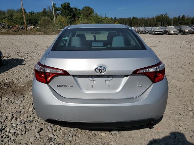 2T1BURHE5GC602152 - 2016 TOYOTA COROLLA L SILVER photo 6