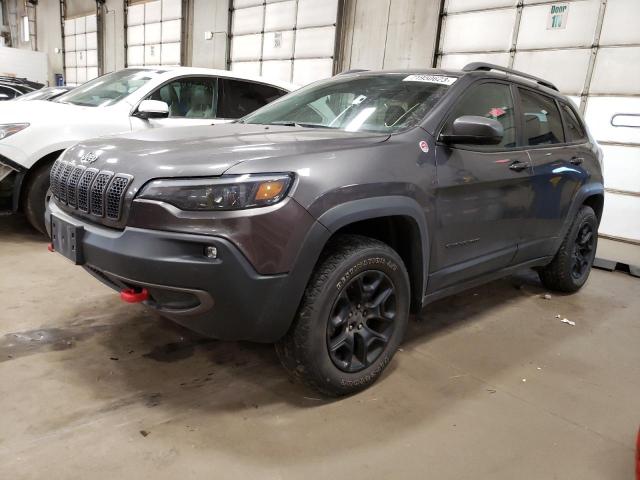 1C4PJMBXXKD337851 - 2019 JEEP CHEROKEE TRAILHAWK GRAY photo 1