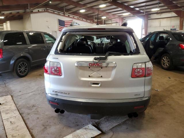 1GKKRRED4CJ213938 - 2012 GMC ACADIA SLT-1 SILVER photo 6