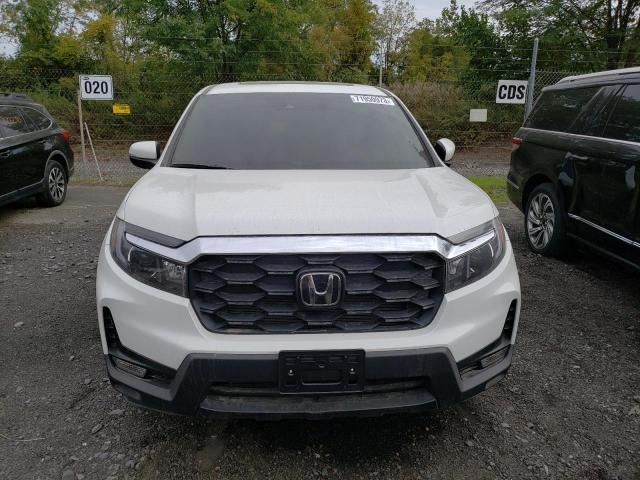 5FNYF8H56NB031763 - 2022 HONDA PASSPORT EXL WHITE photo 5