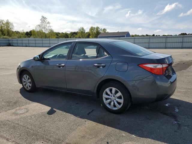 2T1BURHE9EC144497 - 2014 TOYOTA COROLLA L GRAY photo 2